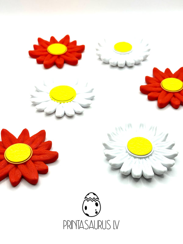 Fidget Spinner - 3D Printed Flower Fidget