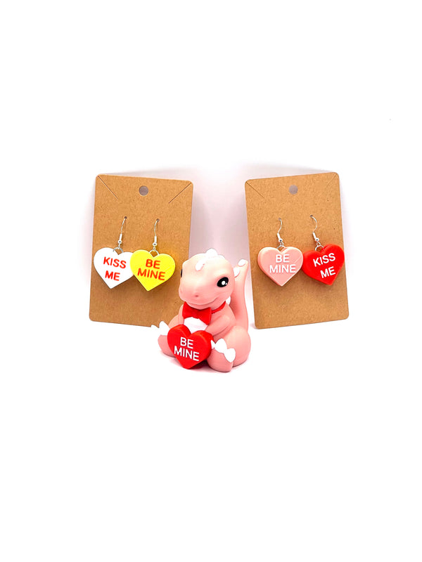 Candy Heart Earrings