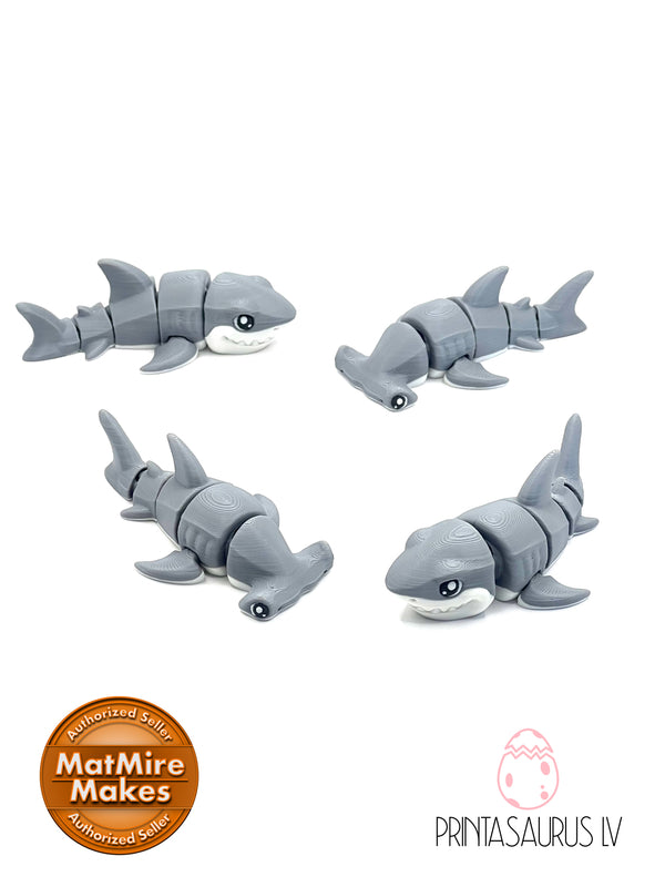 Mini Sharks - 3D Printed Articulated Sharks