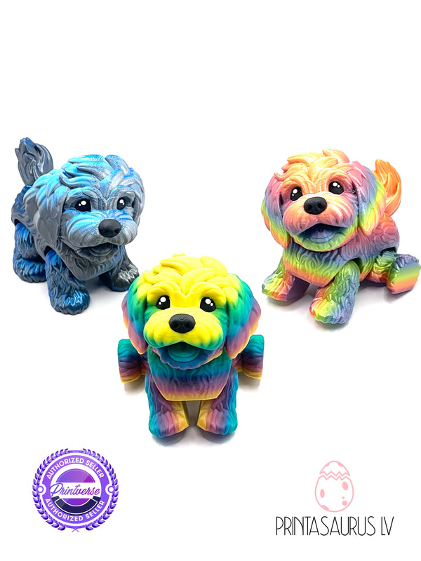 Goldendoodle - 3D Printed Articulated Dog