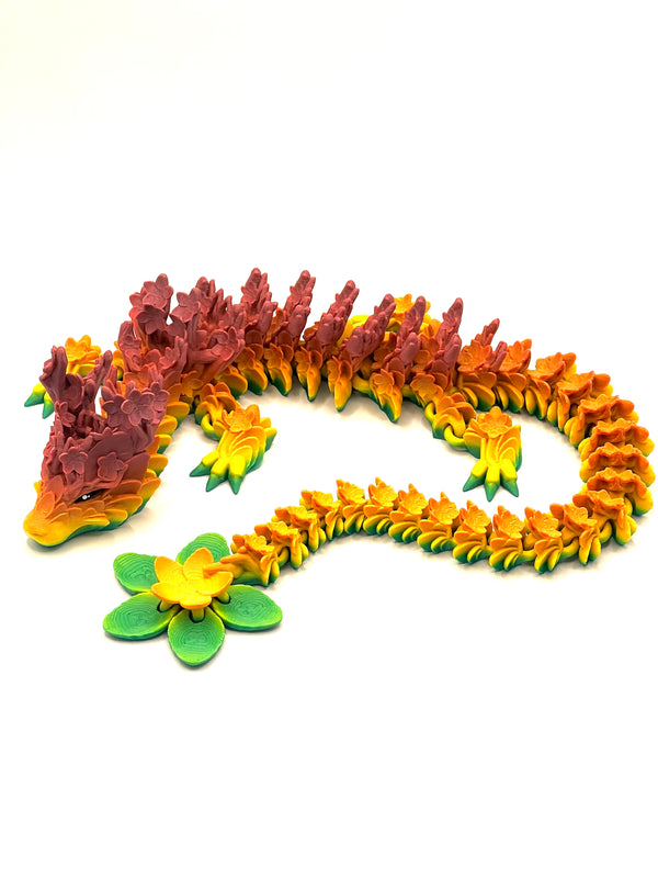 Large Cherry Blossom Dragon