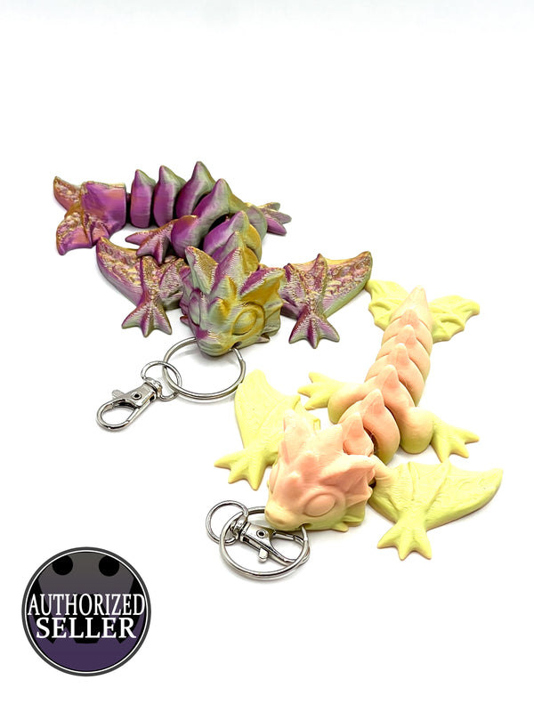 Tiny Wyvern Keychain