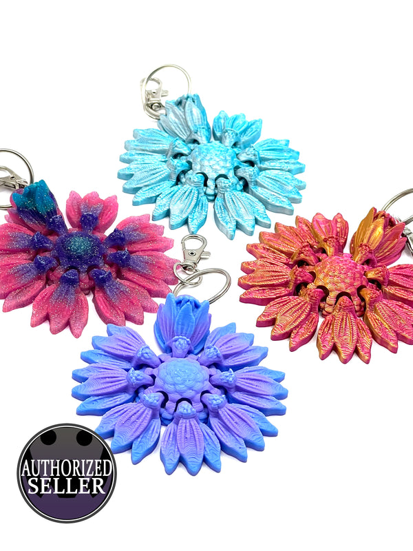 Sunflower Keychain