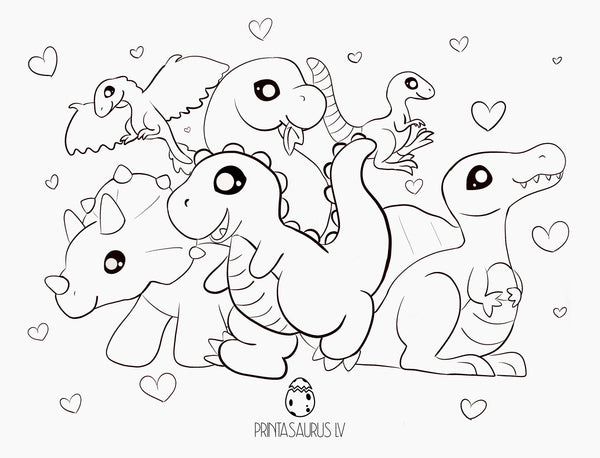 Digital Download: Coloring Pages